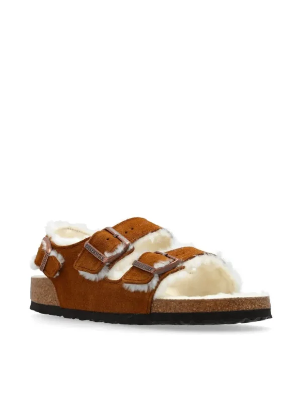 BIRKENSTOCK MILANO SUEDE SHEARLING