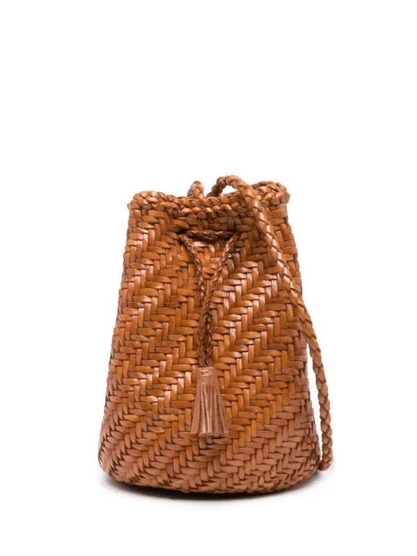 DRAGON DIFFUSION BORSA POMPOM TAN