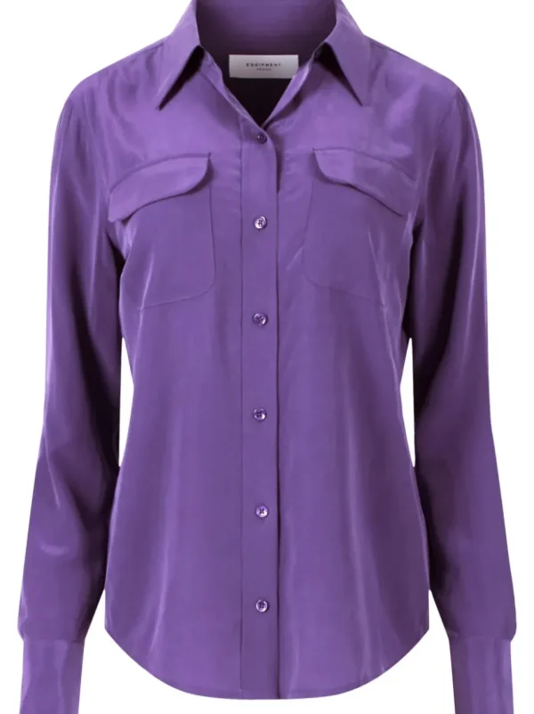 EQUIPMENT CAMICIA SIGNATURE VIOLA