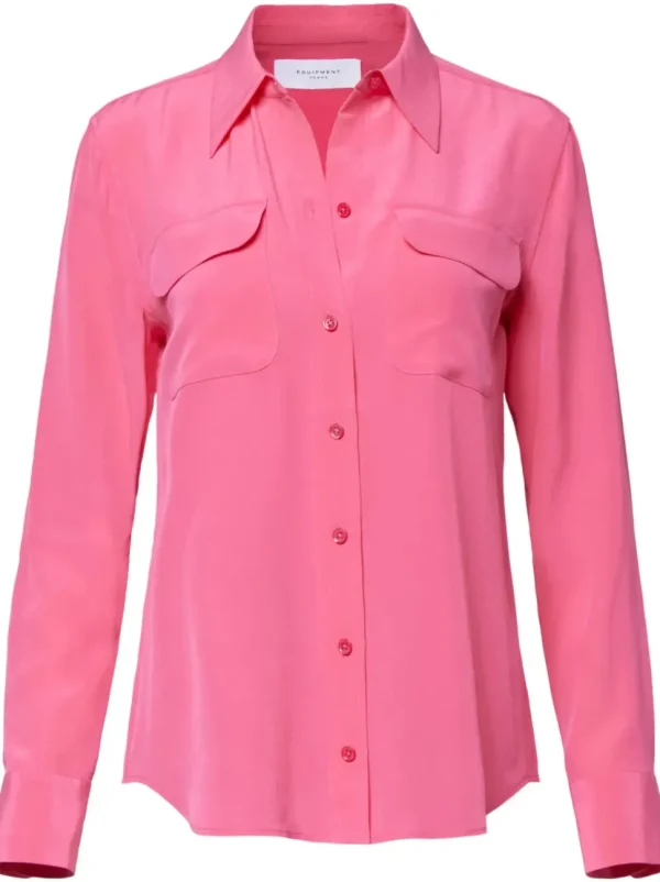 EQUIPMENT CAMICIA SIGNATURE RASPBERRY