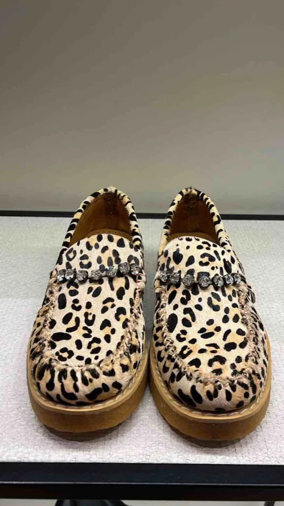 FORTE FORTE   SEBAGO  MOCASSINO ANIMALIER