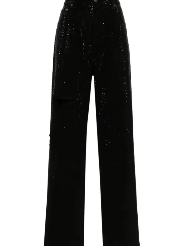 GOLDEN GOOSE JEANS STRASS