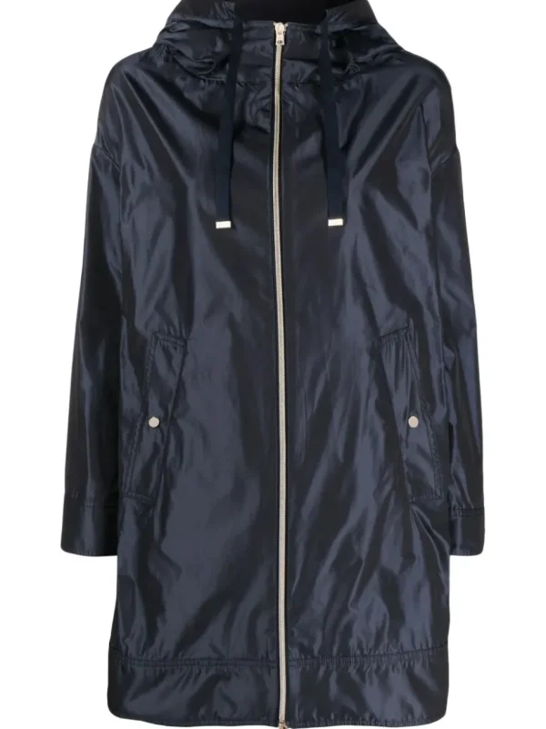 HERNO PARKA CAPPUCCIO BLU