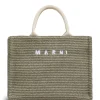 MARNI BORSA TOTE VERDE