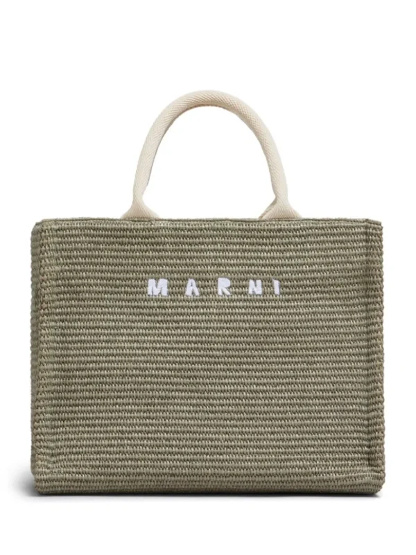 MARNI BORSA TOTE VERDE