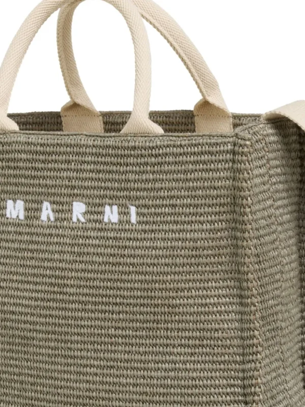 MARNI BORSA TOTE VERDE