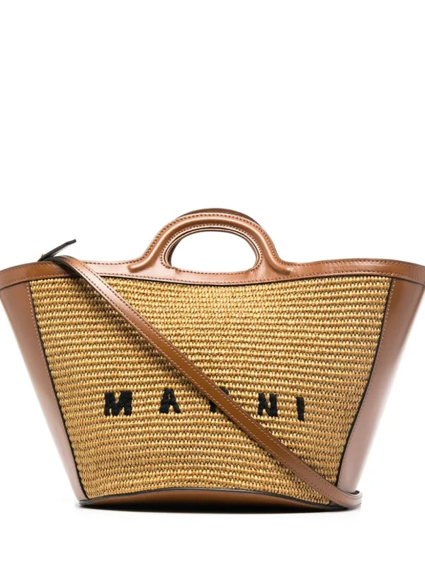 MARNI BORSA TROPICALIA CUOIO