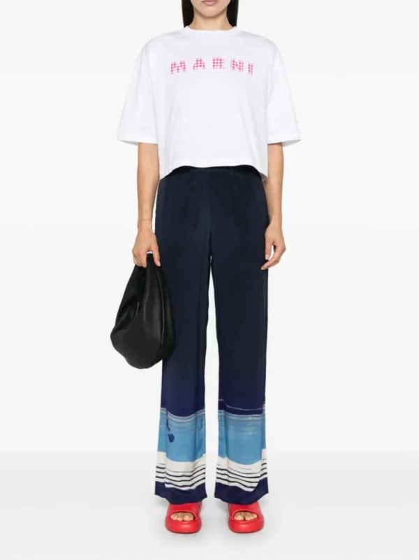 MARNI T-SHIRT CROPPED