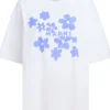 MARNI T-SHIRT LOGO STAMPA FIORI