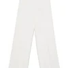 MAX MARA PANTALONE POLONIA BIANCO