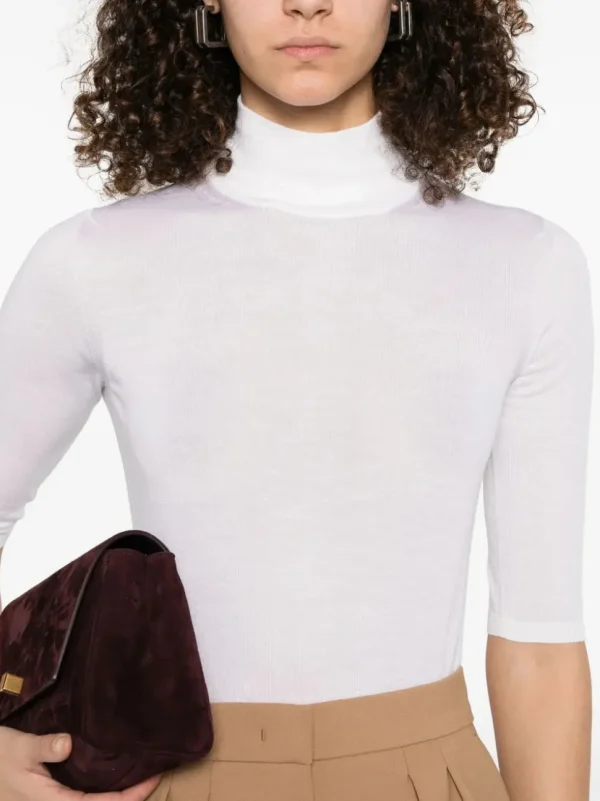 MAX MARA T-SHIRT  CECINA BIANCO