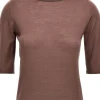 MAX MARA T-SHIRT  CECINA CUOIO