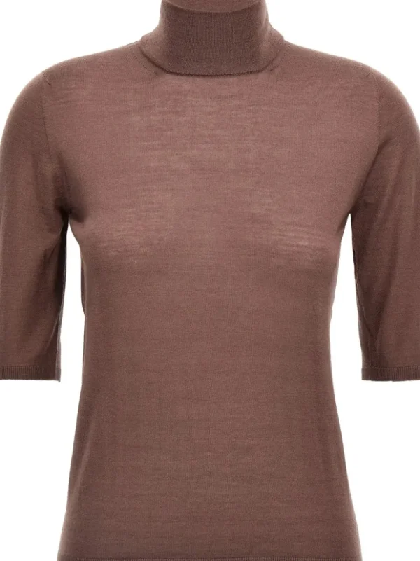 MAX MARA T-SHIRT  CECINA CUOIO