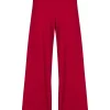 NORMA KAMALI PANTALONE ROSSO