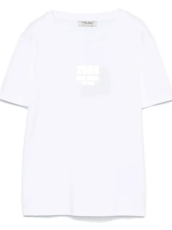 'S MAX MARA T-SHIRT QUIETO BIANCO