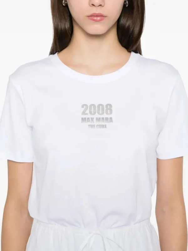 'S MAX MARA T-SHIRT QUIETO BIANCO