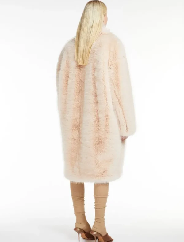 SPORTMAX CAPPOTTO MANICO ROSA