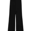 SPORTMAX PANTALONE OLEA NERO