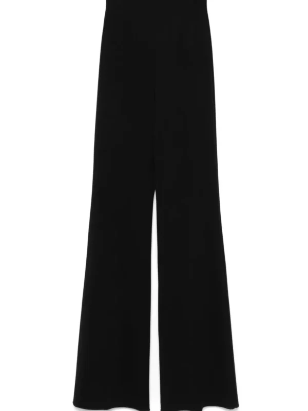 SPORTMAX PANTALONE OLEA NERO