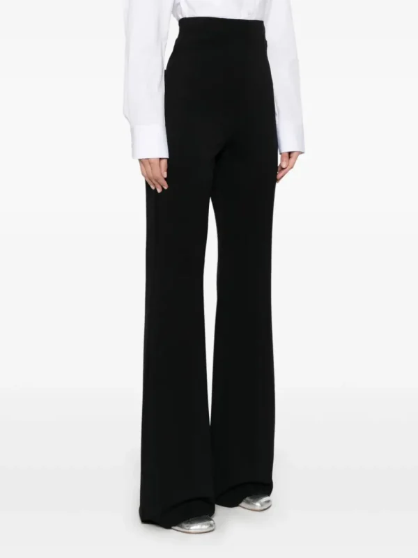 SPORTMAX PANTALONE OLEA NERO