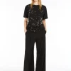 SPORTMAX PANTALONE VELA NERO