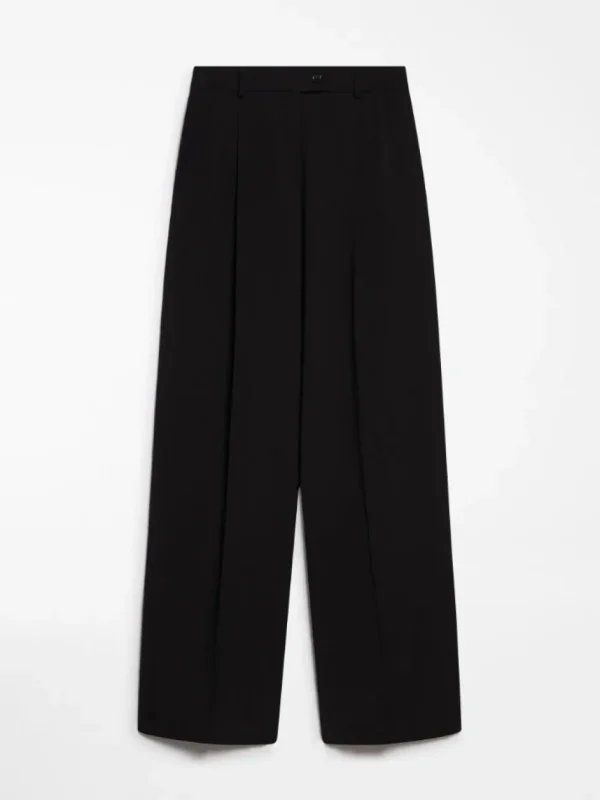SPORTMAX PANTALONE VELA NERO