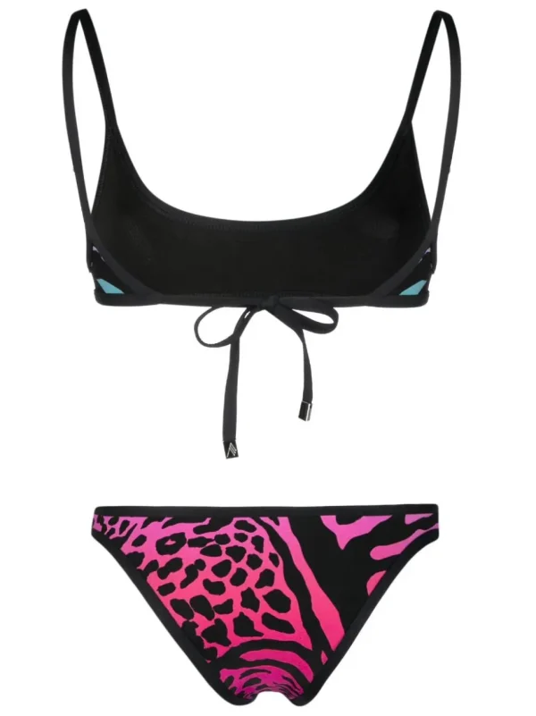 THE ATTICO  BIKINI ANIMALIER