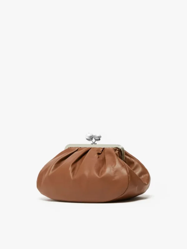 WEEKEND MAX MARA BORSA CUBICO CUOIO