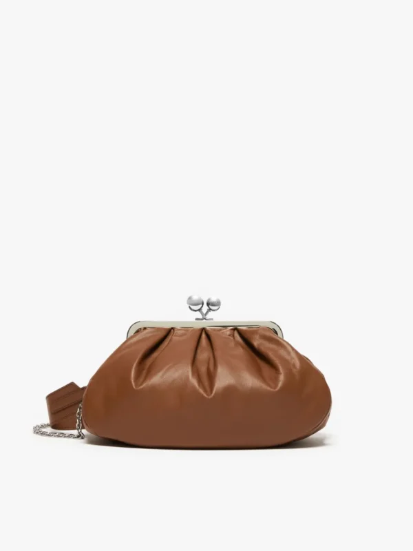 WEEKEND MAX MARA BORSA CUBICO CUOIO