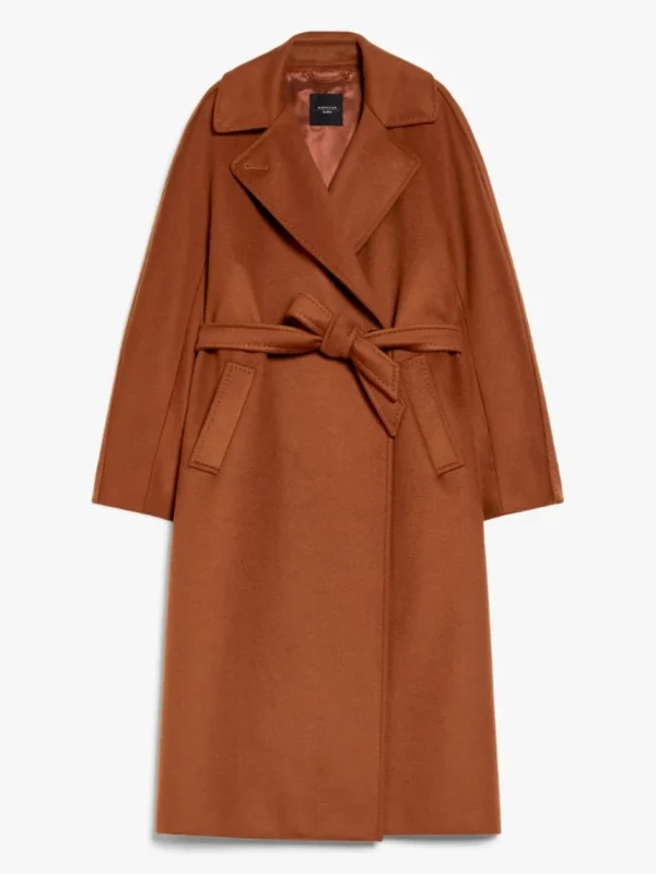 WEEKEND MAX MARA CAPPOTTO RESINA RUST