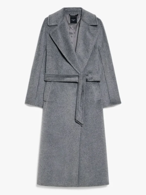 WEEKEND MAX MARA CAPPOTTO TEMPERA GRIGIO