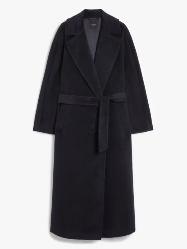 WEEKEND MAX MARA CAPPOTTO TEMPERA BLU