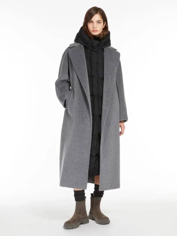 WEEKEND MAX MARA CAPPOTTO TEMPERA GRIGIO