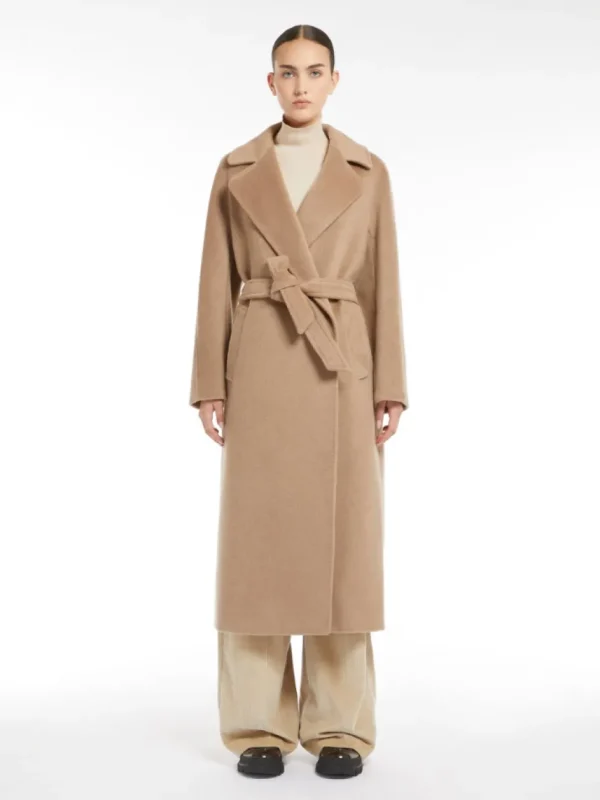 WEEKEND MAX MARA CAPPOTTO TEMPERA CAMMELLO