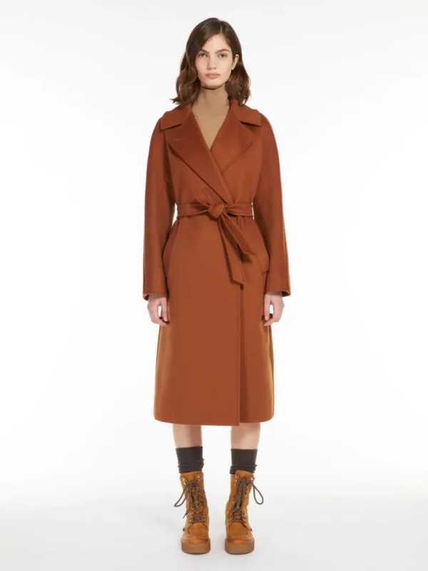 WEEKEND MAX MARA CAPPOTTO RESINA RUST