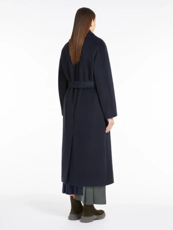 WEEKEND MAX MARA CAPPOTTO TEMPERA BLU