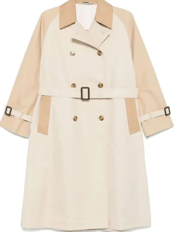 WEEKEND MAX MARA TRENCH CANASTA AVENA