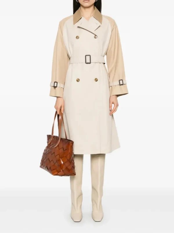 WEEKEND MAX MARA TRENCH CANASTA AVENA