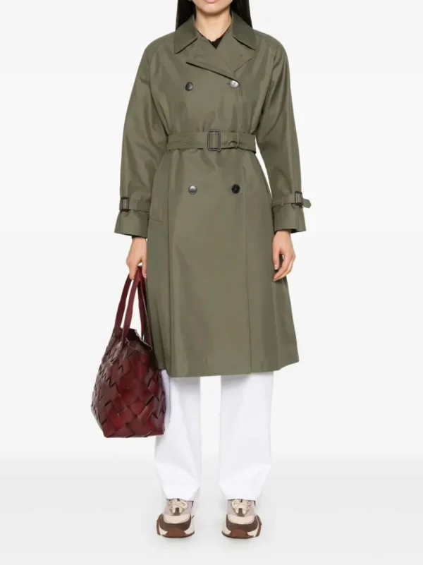 WEEKEND MAX MARA TRENCH CANASTA KAKI