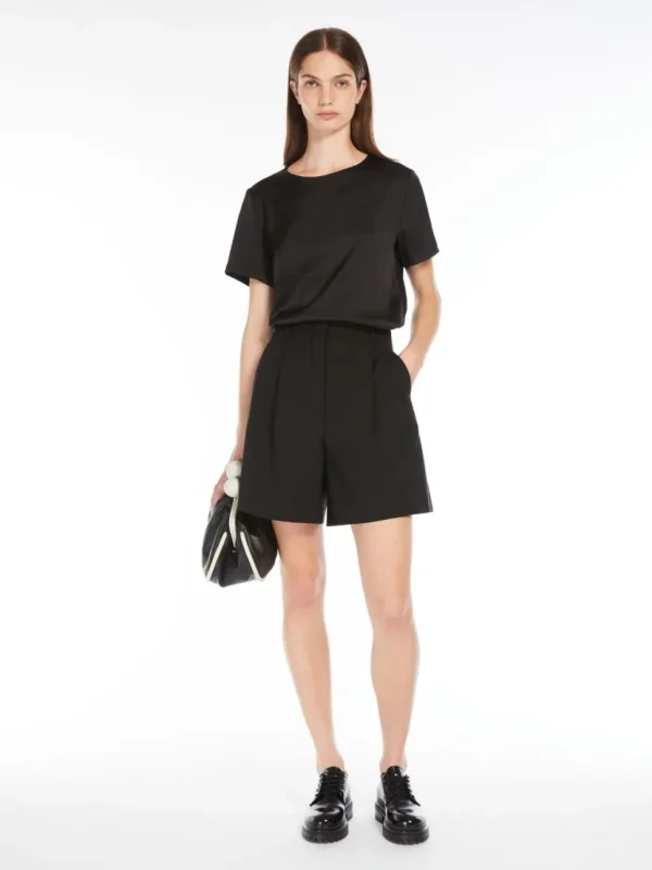 WEEKEND MAX MARA T-SHIRT GILBERT NERO