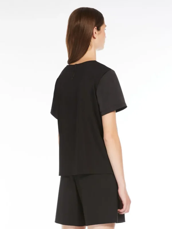 WEEKEND MAX MARA T-SHIRT GILBERT NERO